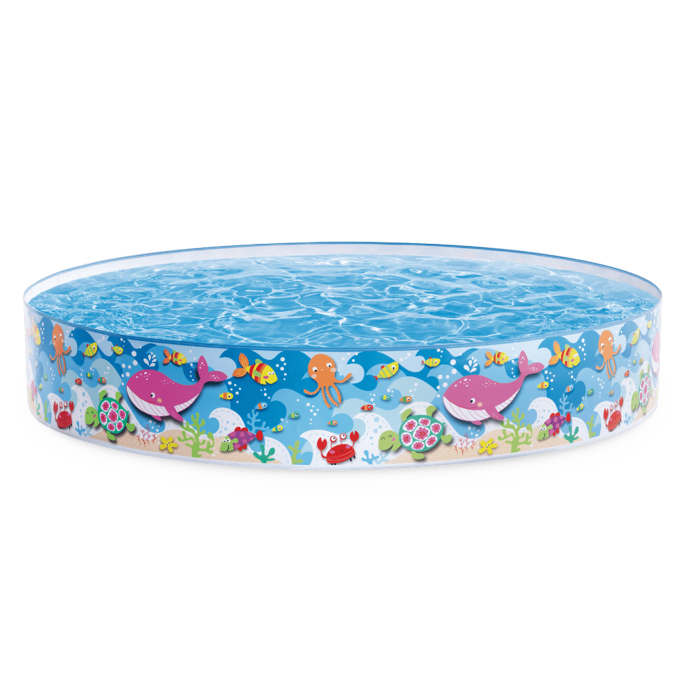 Piscina Rígida Intex Bubble Sea Snapset 152x25 cm-0