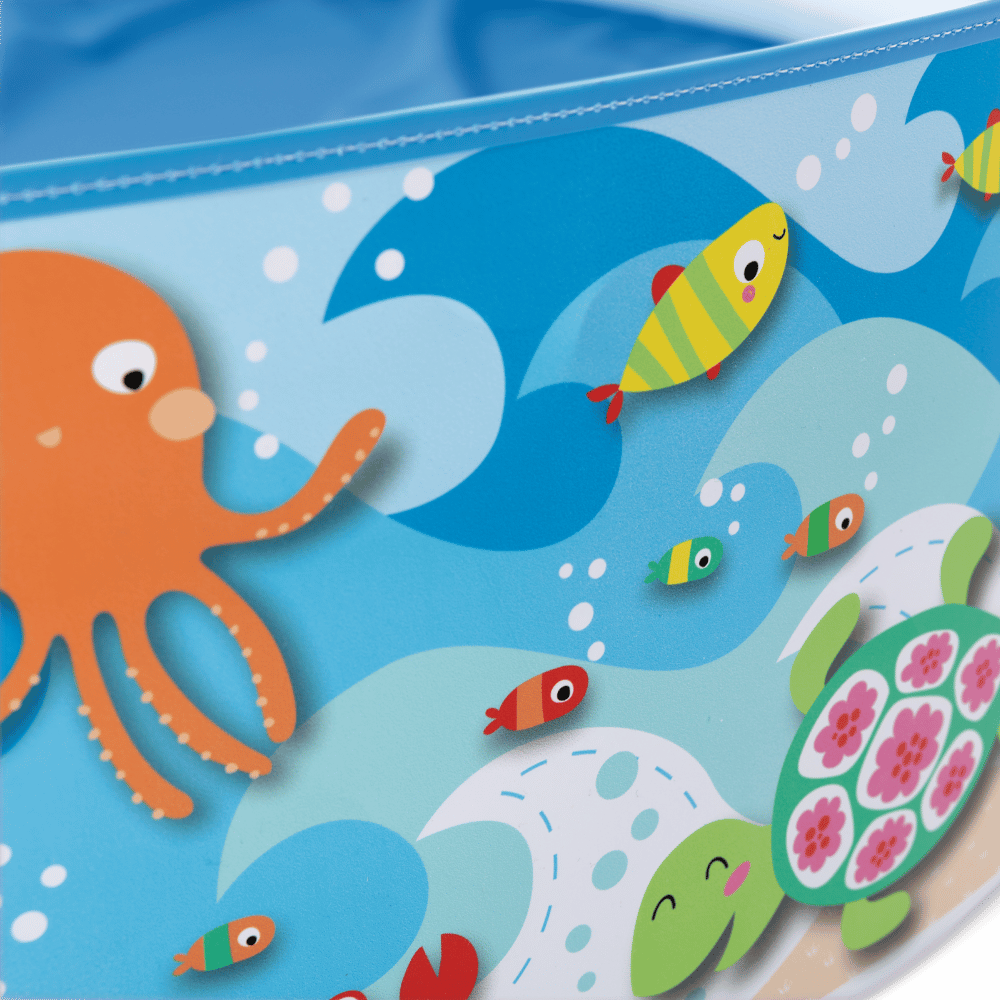 Piscina Rígida Intex Bubble Sea Snapset 152x25 cm-3