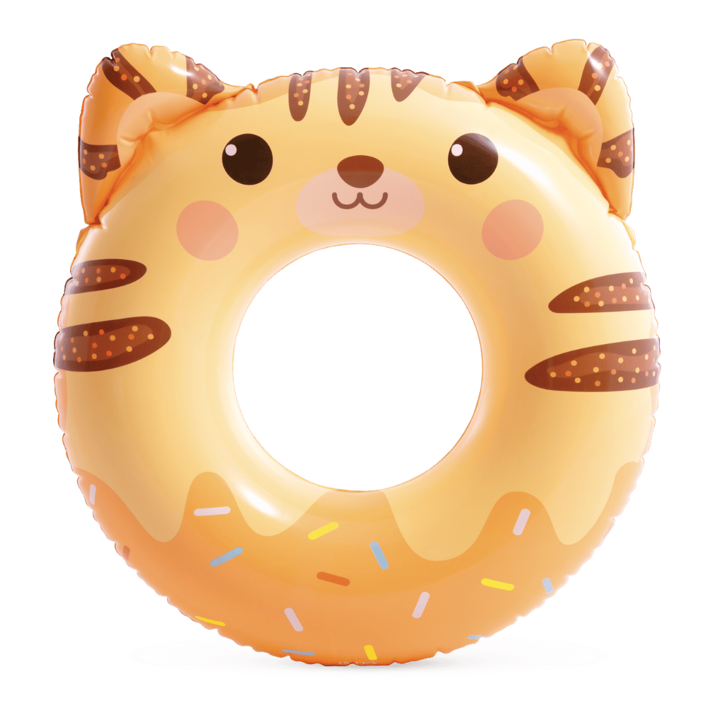 Flotador Inflable Redondo Intex Tigre 76 cm Cute Animal-0