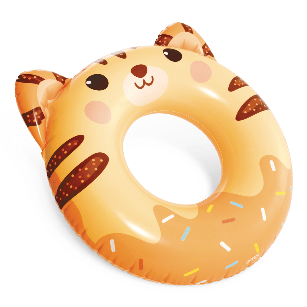 Flotador Inflable Redondo Intex Tigre 76 cm Cute Animal-3