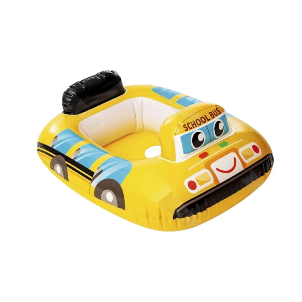 Flotador Inflable Bebé Intex Bus Escolar Capacidad 15 Kg Kiddie Float-0
