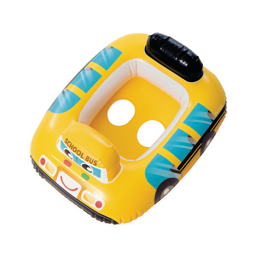 Flotador Inflable Bebé Intex Bus Escolar Capacidad 15 Kg Kiddie Float-5