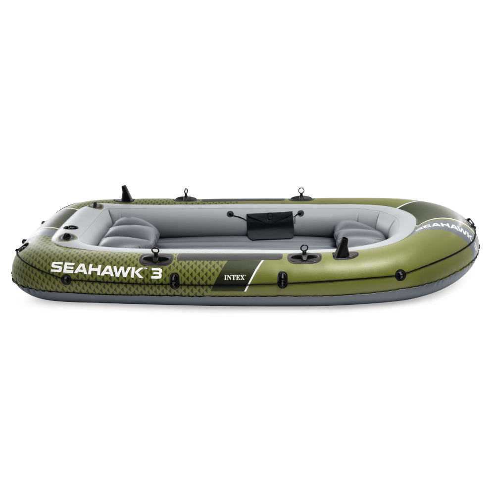 Bote Inflable Intex Seahawk 3 Set Capacidad 360 Kg + Remos + Inflador-1
