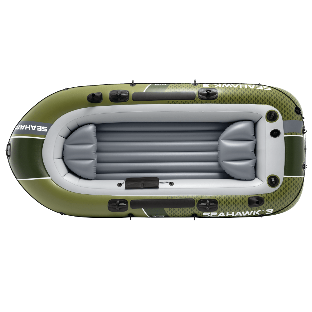 Bote Inflable Intex Seahawk 3 Set Capacidad 360 Kg + Remos + Inflador-2
