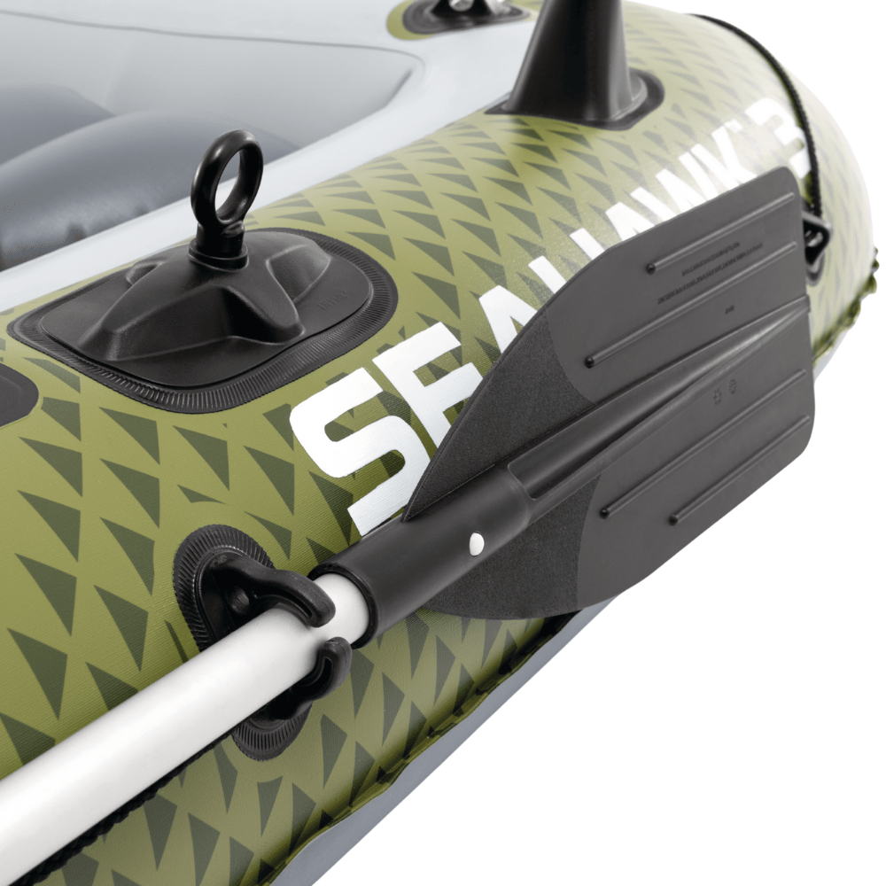 Bote Inflable Intex Seahawk 3 Set Capacidad 360 Kg + Remos + Inflador-7