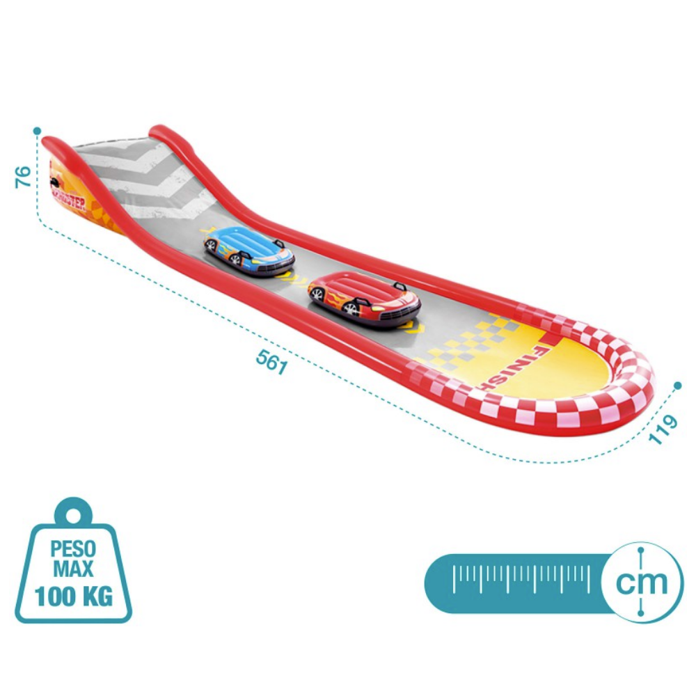 Deslizador Inflable Intex Carreras Entretenidas-2