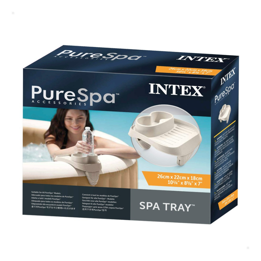 Soporte Para Bebidas Spa Hot Tub 2 Portavasos + Bandeja-6