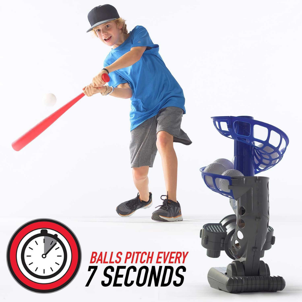 Maquina de Lanzamiento Electrónica Baseball MLB Franklin Sports-2