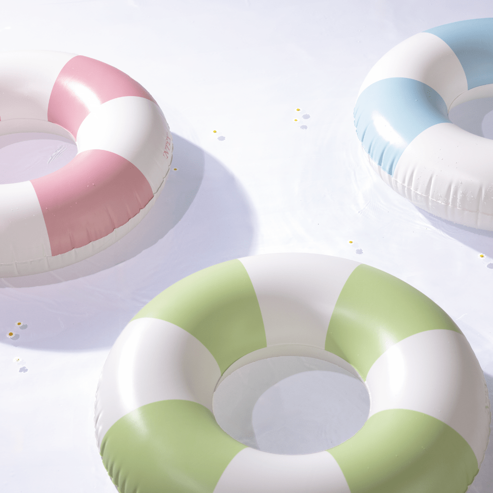 Flotador Inflable Redondo Intex 91 Cm Coastal Cabana Tube Rosado-5