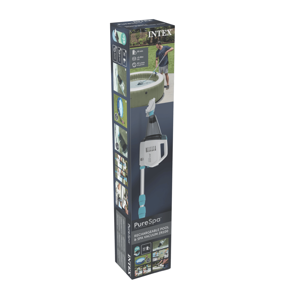 Aspiradora de Piscina Intex con Telescópico-5