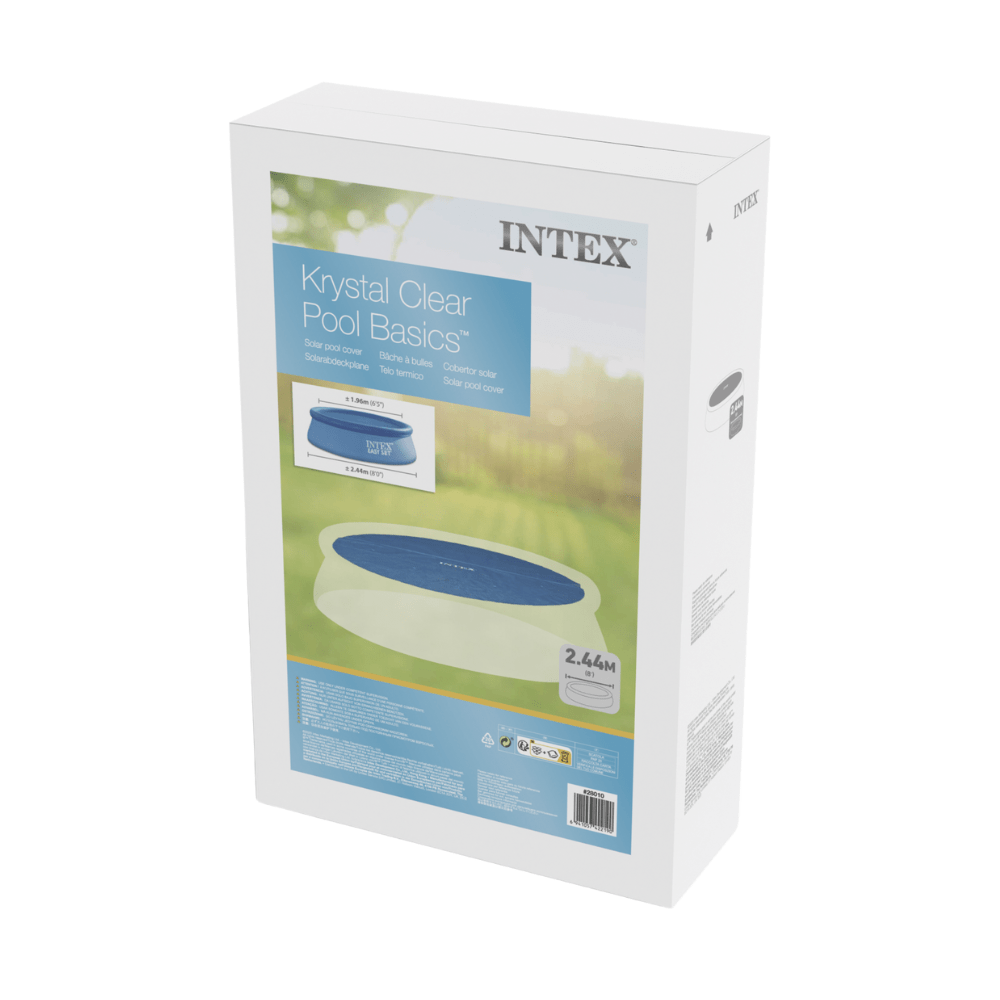 Cobertor Solar Piscina Intex Redonda 244 Cm Solar Pool Cover-3
