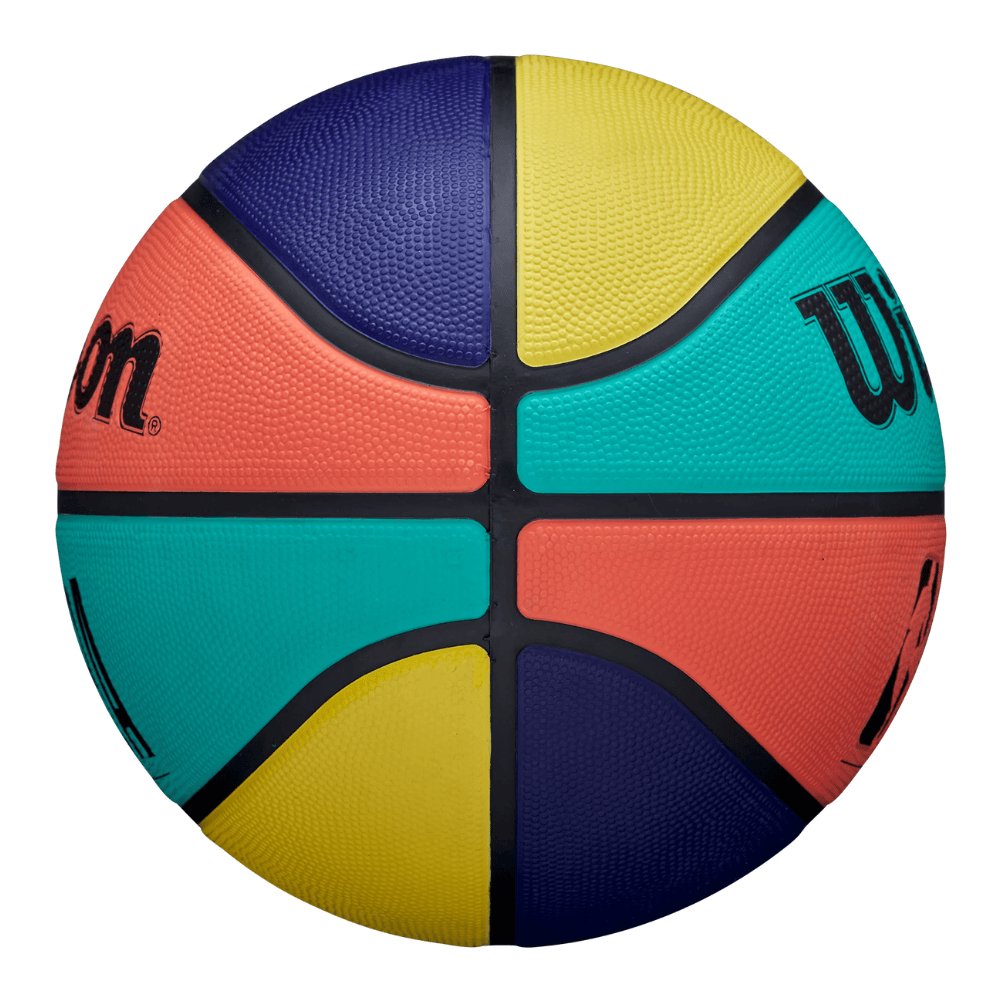 Balón Basketball Wilson NBA DRV Outdoor Tamaño 7 Bright Colores-3
