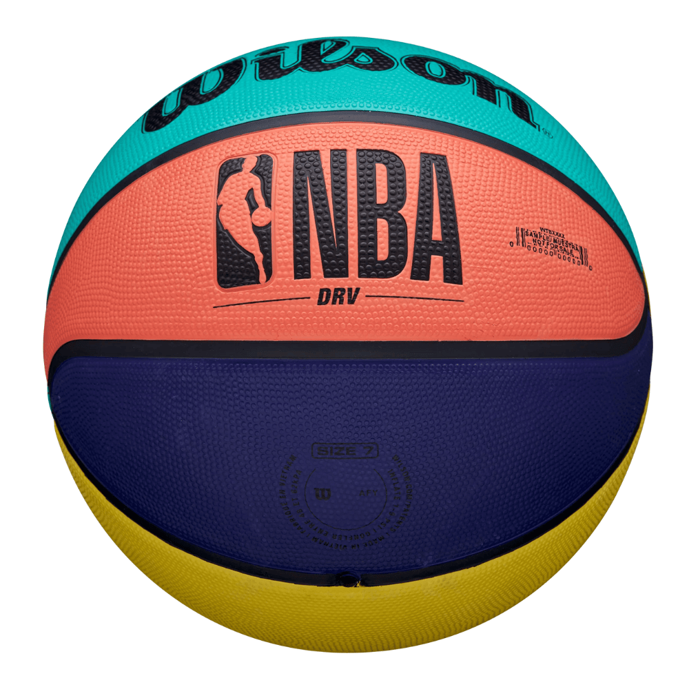 Balón Basketball Wilson NBA DRV Outdoor Tamaño 7 Bright Colores-5