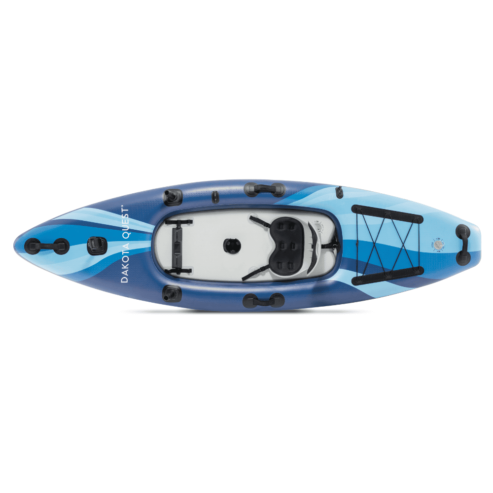 Kayak Inflable Intex Dakota Quest Capacidad 1 Persona + Remos + Inflador Sit-on-top-2
