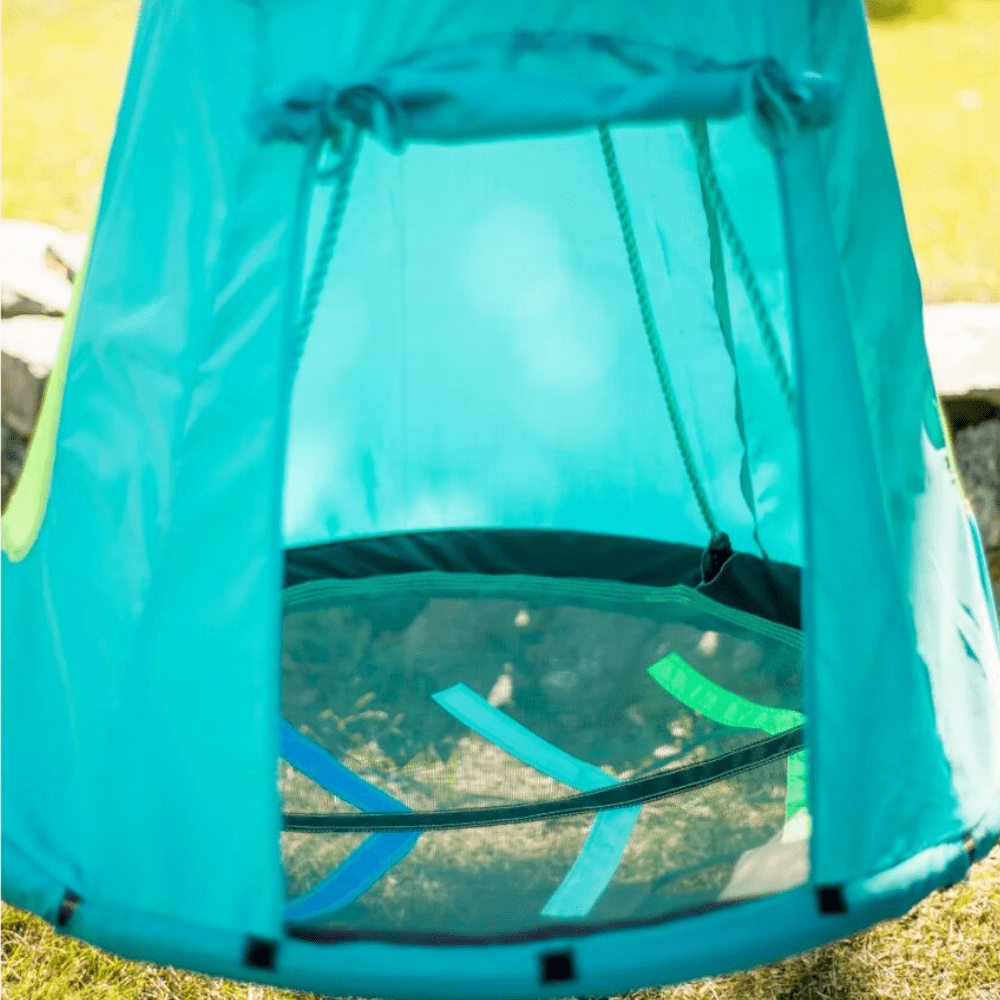 Casa Columpio Slackers Swing House Teal-3