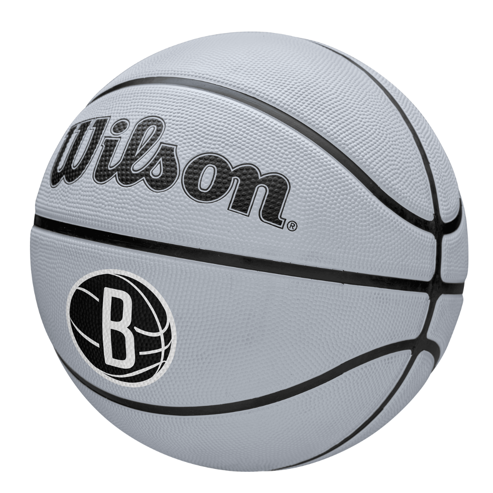 Balón Basketball Wilson NBA Team Tribute Solid Brooklyn Nets Tamaño 7-2
