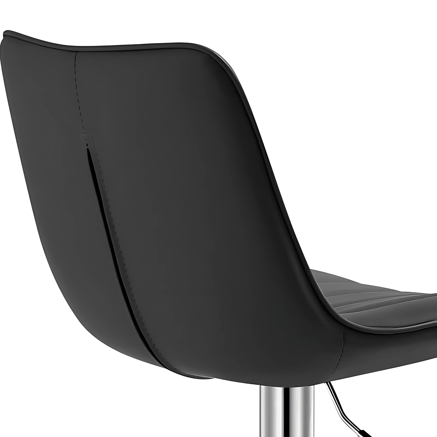 PACK X4 SILLA BAR VERONA AJUSTABLE CON REPOSAPIES NEGRO-2