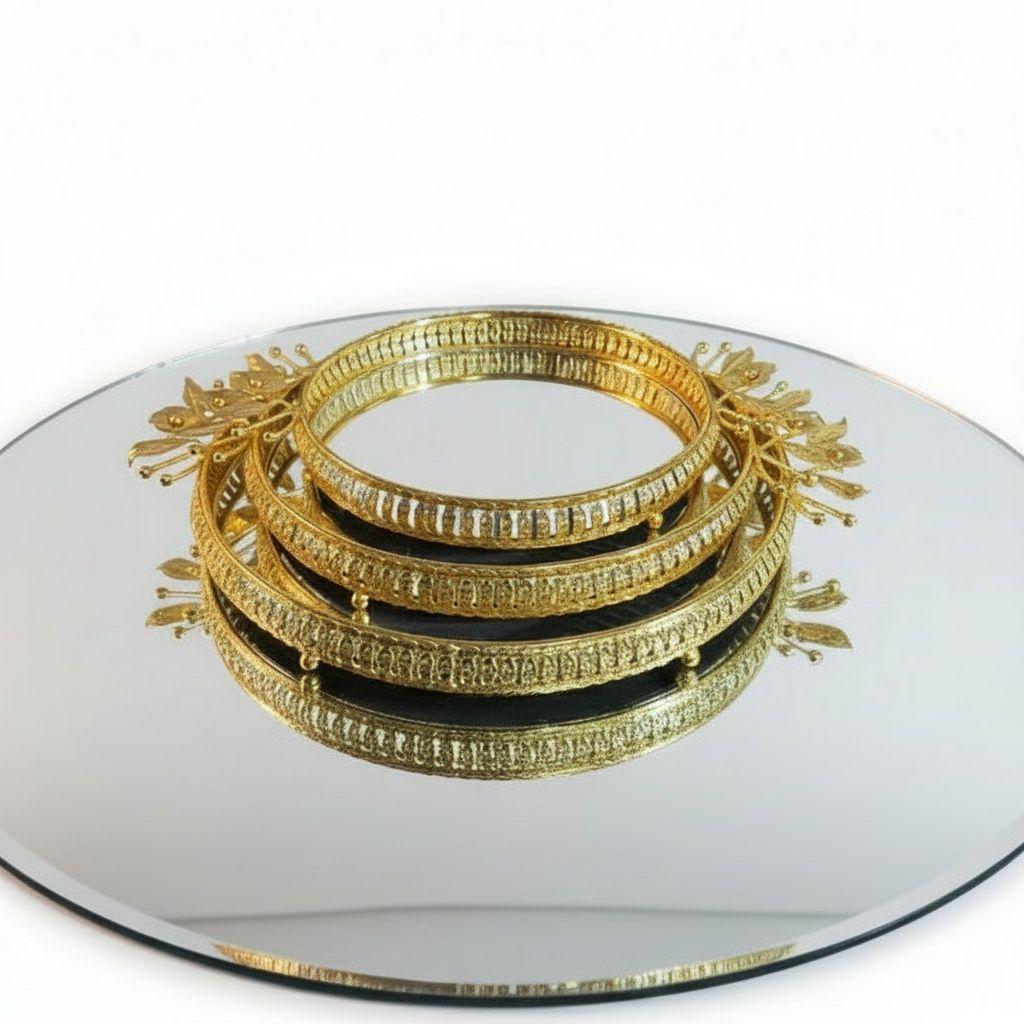 SET BANDEJA REDONDA CON ESPEJO VITTORIA-2