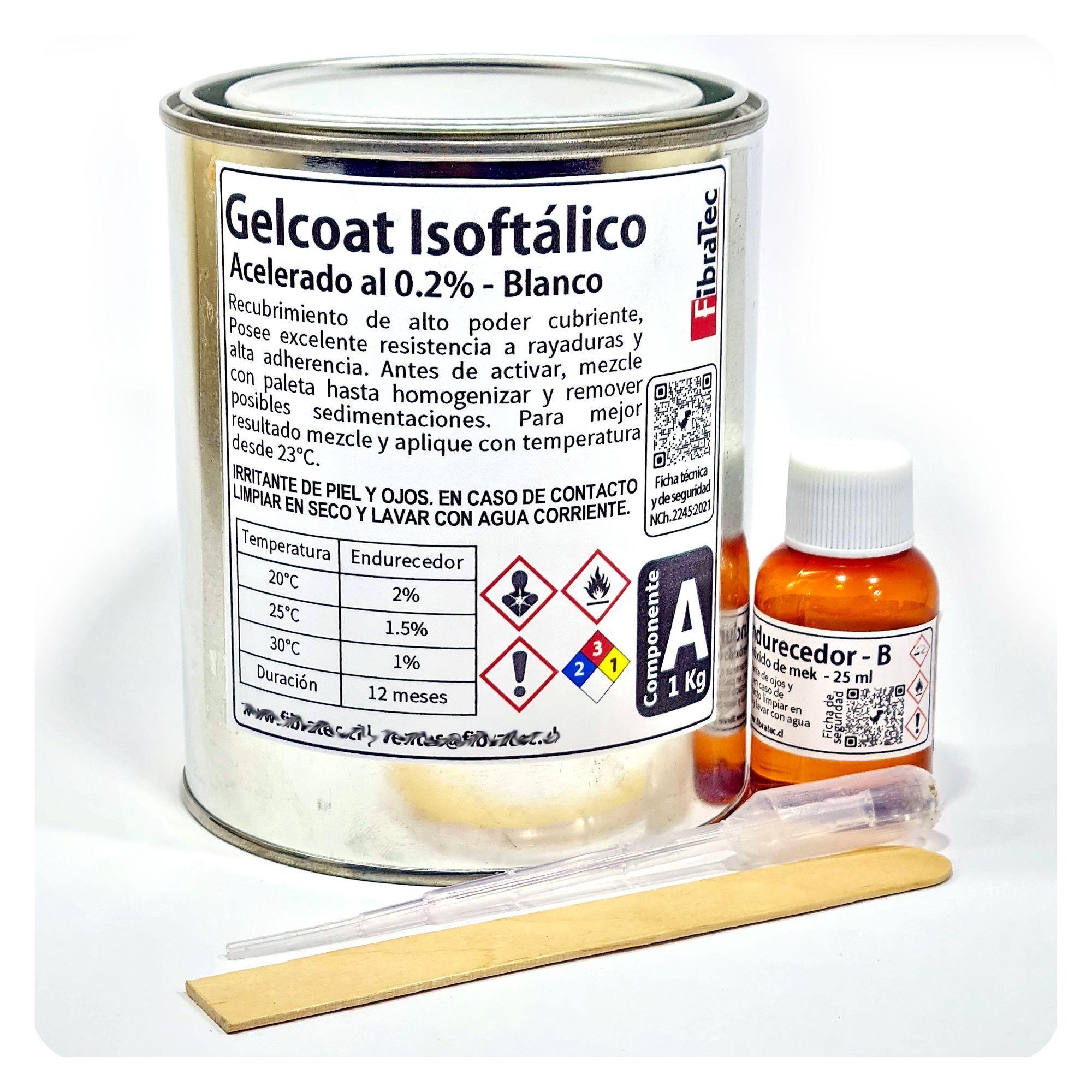 Gelcoat Isoftálico Blanco Para Fibra De Vidrio-0