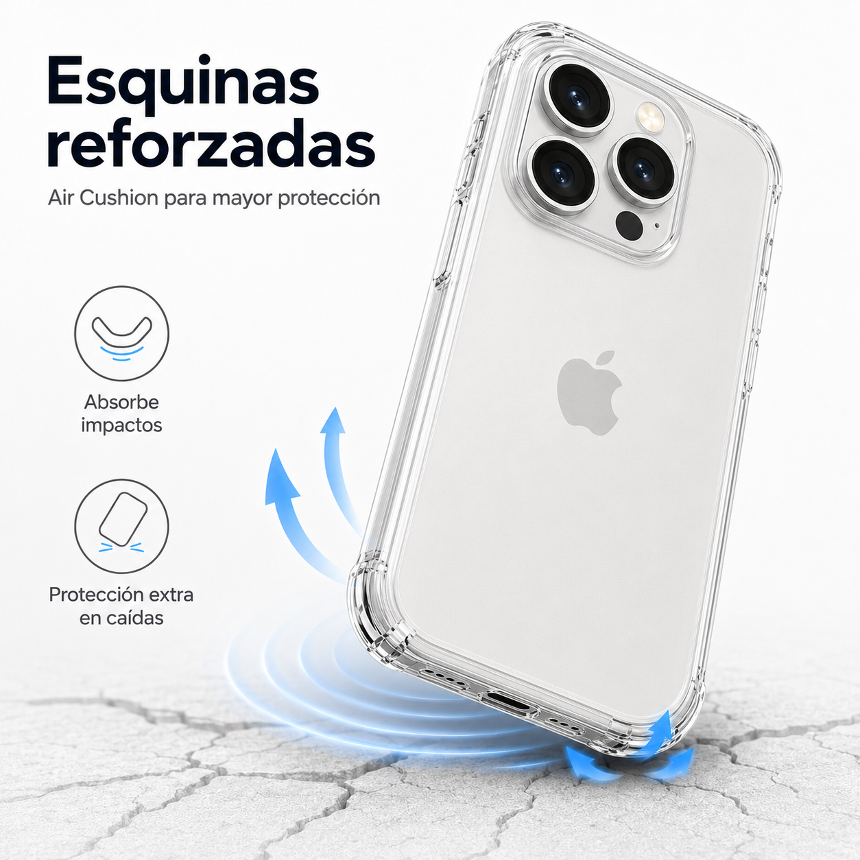 Carcasa Transparente Slim para iPhone 15 Pro-2