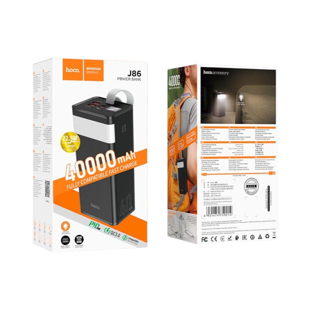 Power Bank Hoco J86 40000 mAh carga rápida 22,5 W-3