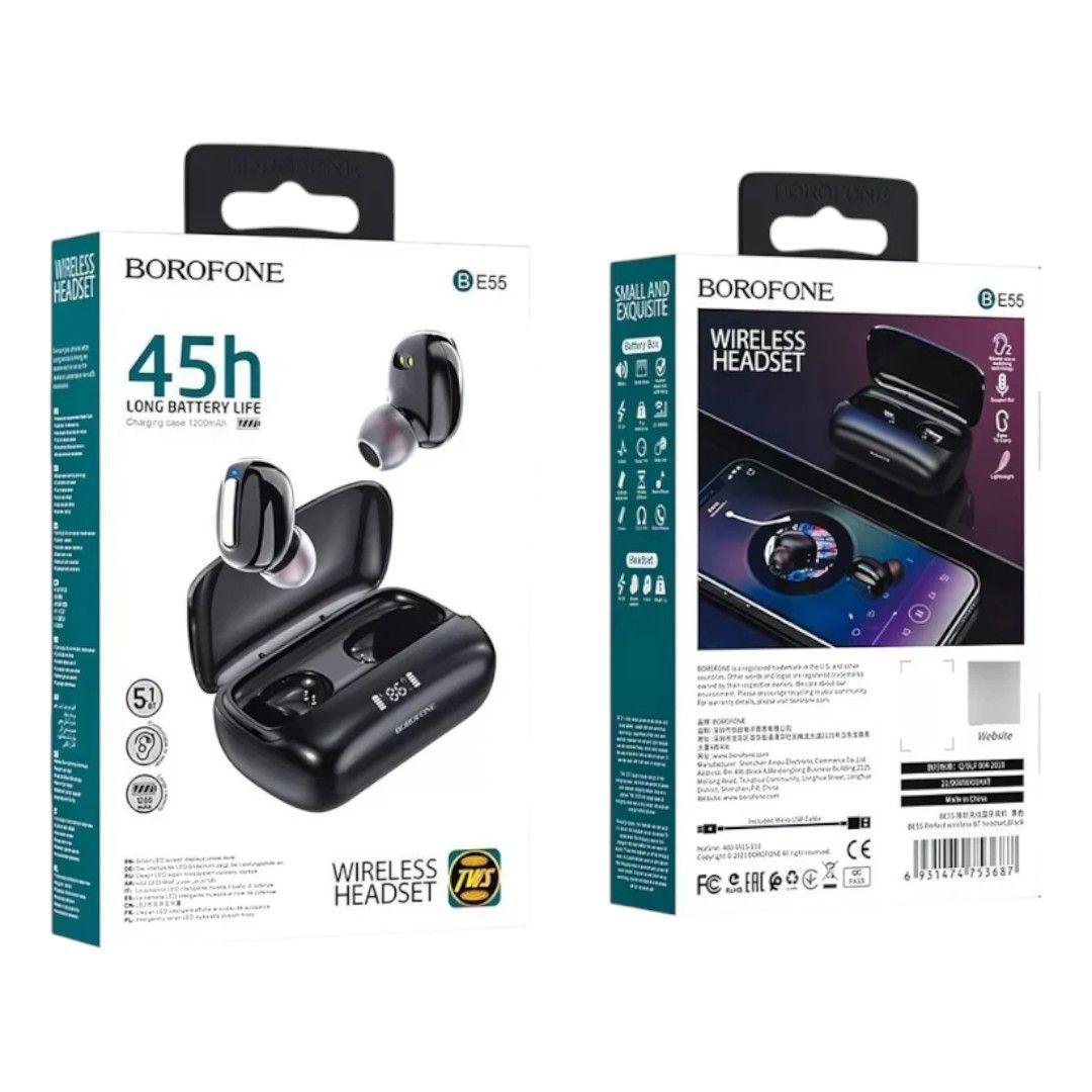 Audífonos Borofone BE55 Bluetooth 5.3 Batería 45h-2