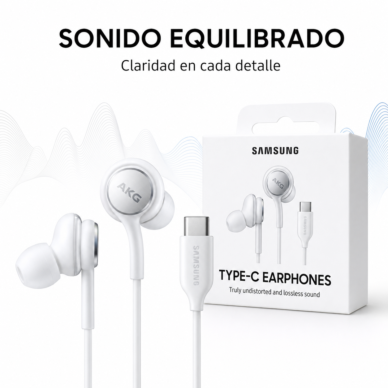 Audifonos Samsung Originales USB C AKG EO IC100-4