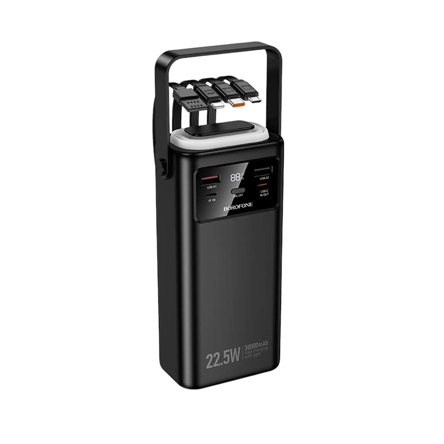 Powerbank Borofone BJ65 30.000mAh con PD20W + QC22.5W-3