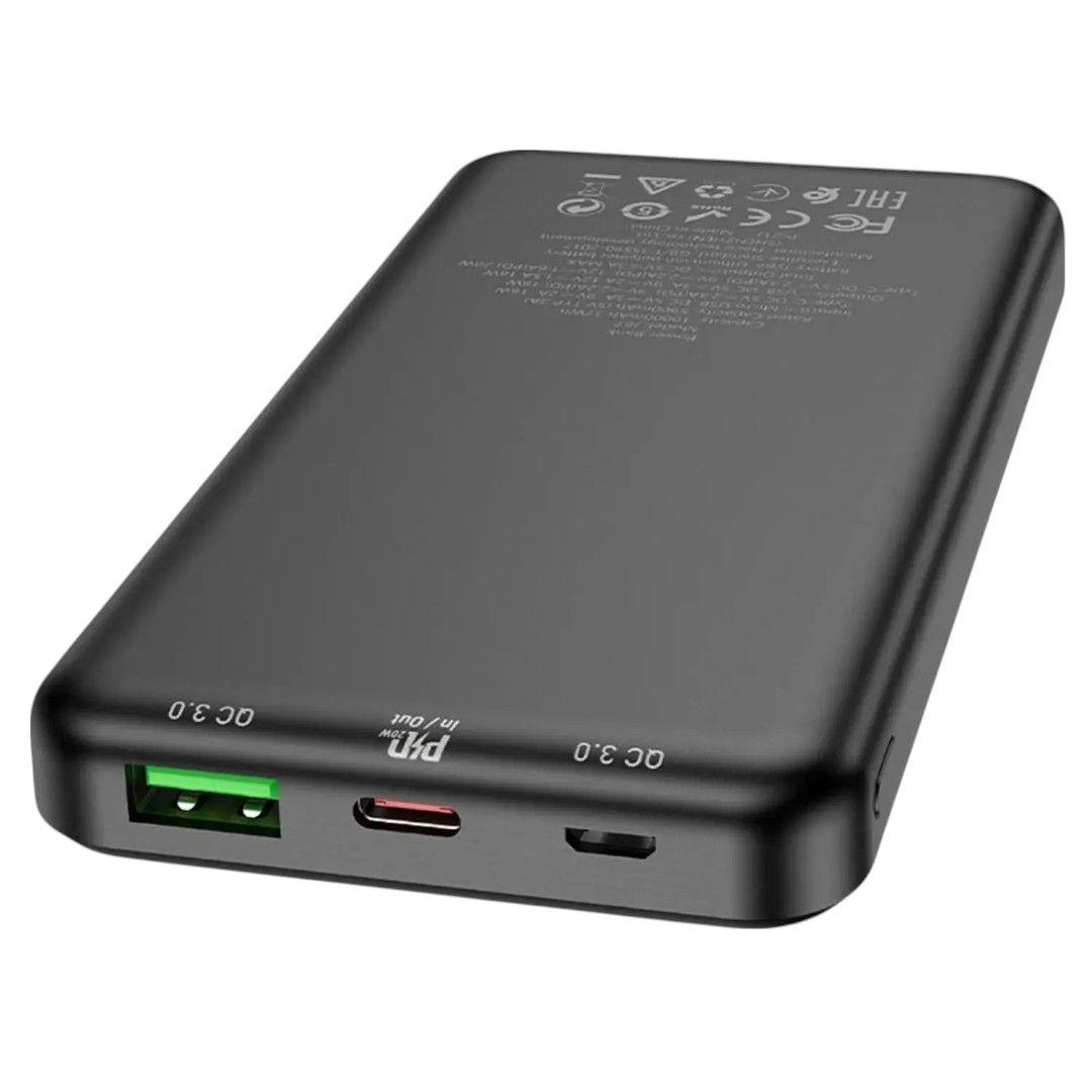 Power Bank Hoco J87 10000mAh Carga Rápida 20W QC3.0-2