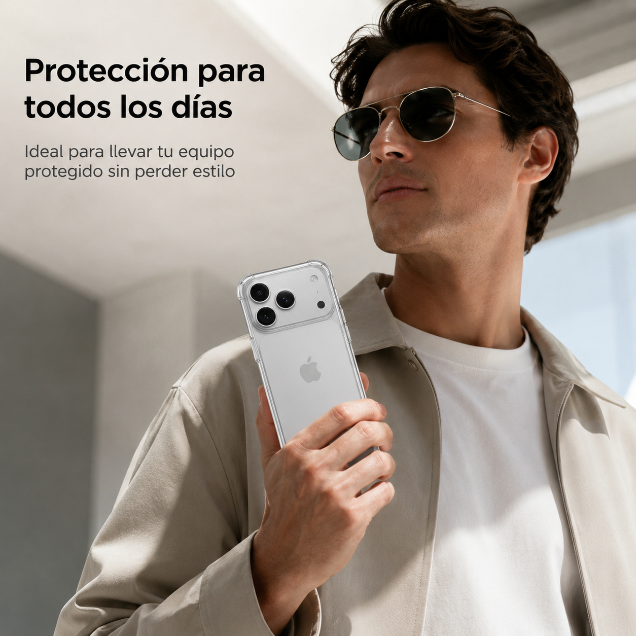 Carcasa Transparente Slim para iPhone 17 Pro Max-6