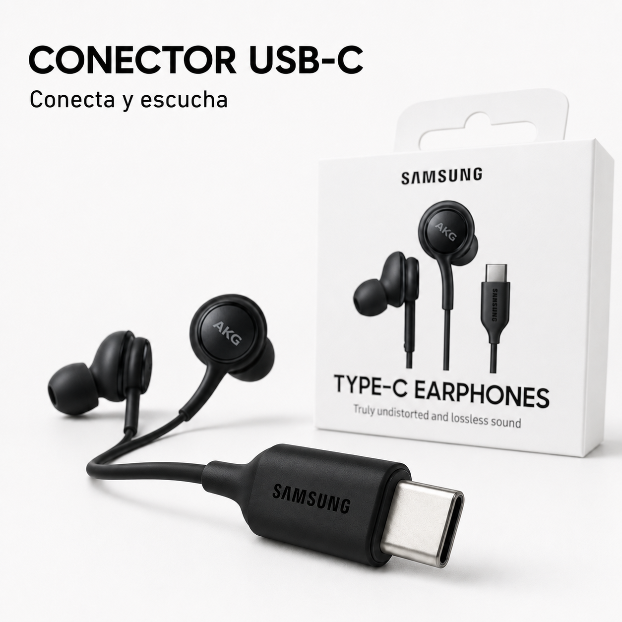Audifonos Samsung EO IC100 USB C Con Microfono AKG-3