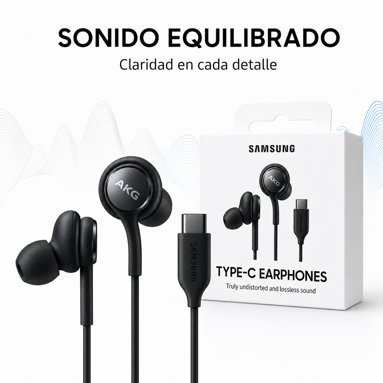 Audifonos Samsung EO IC100 USB C Con Microfono AKG-4