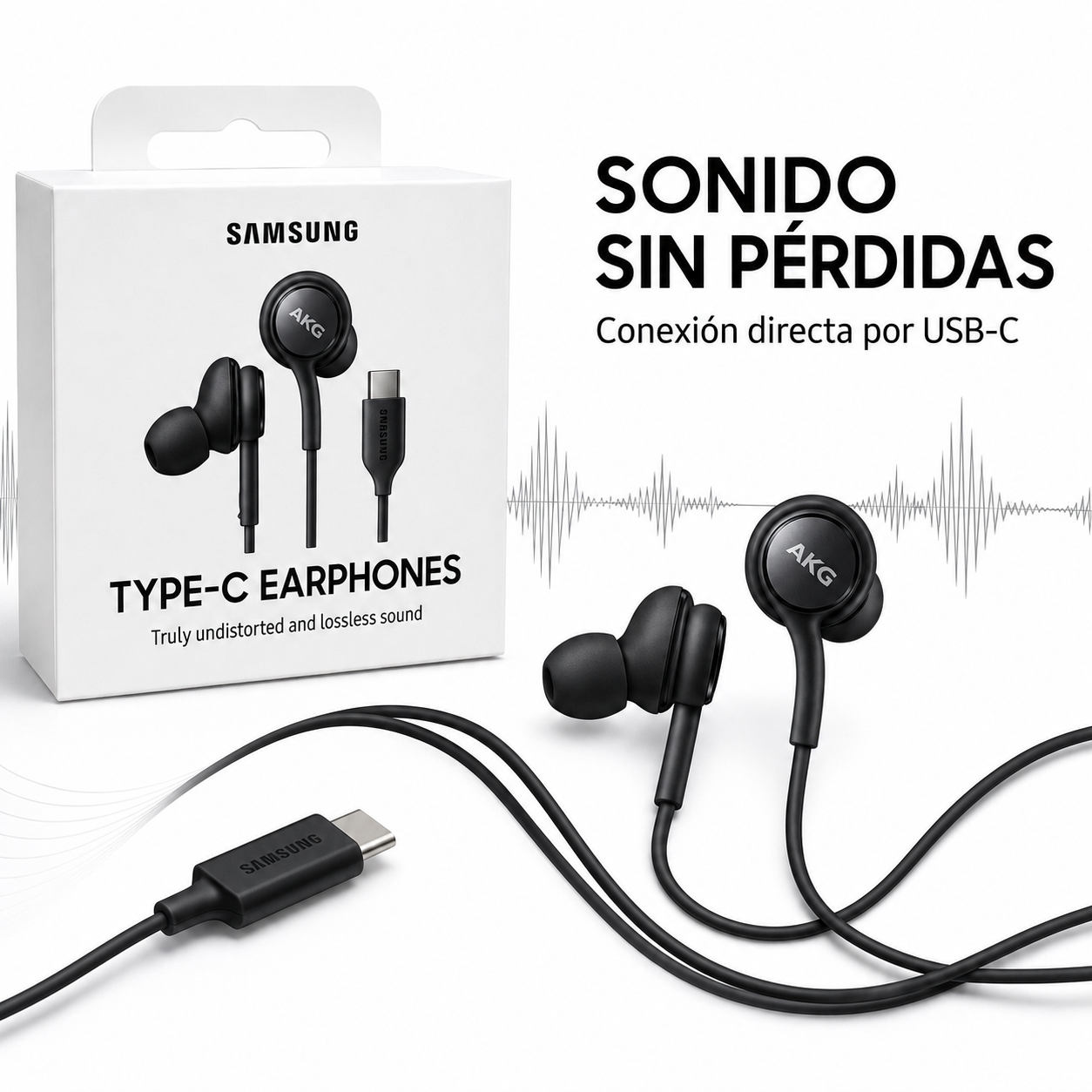 Audifonos Samsung EO IC100 USB C Con Microfono AKG-6