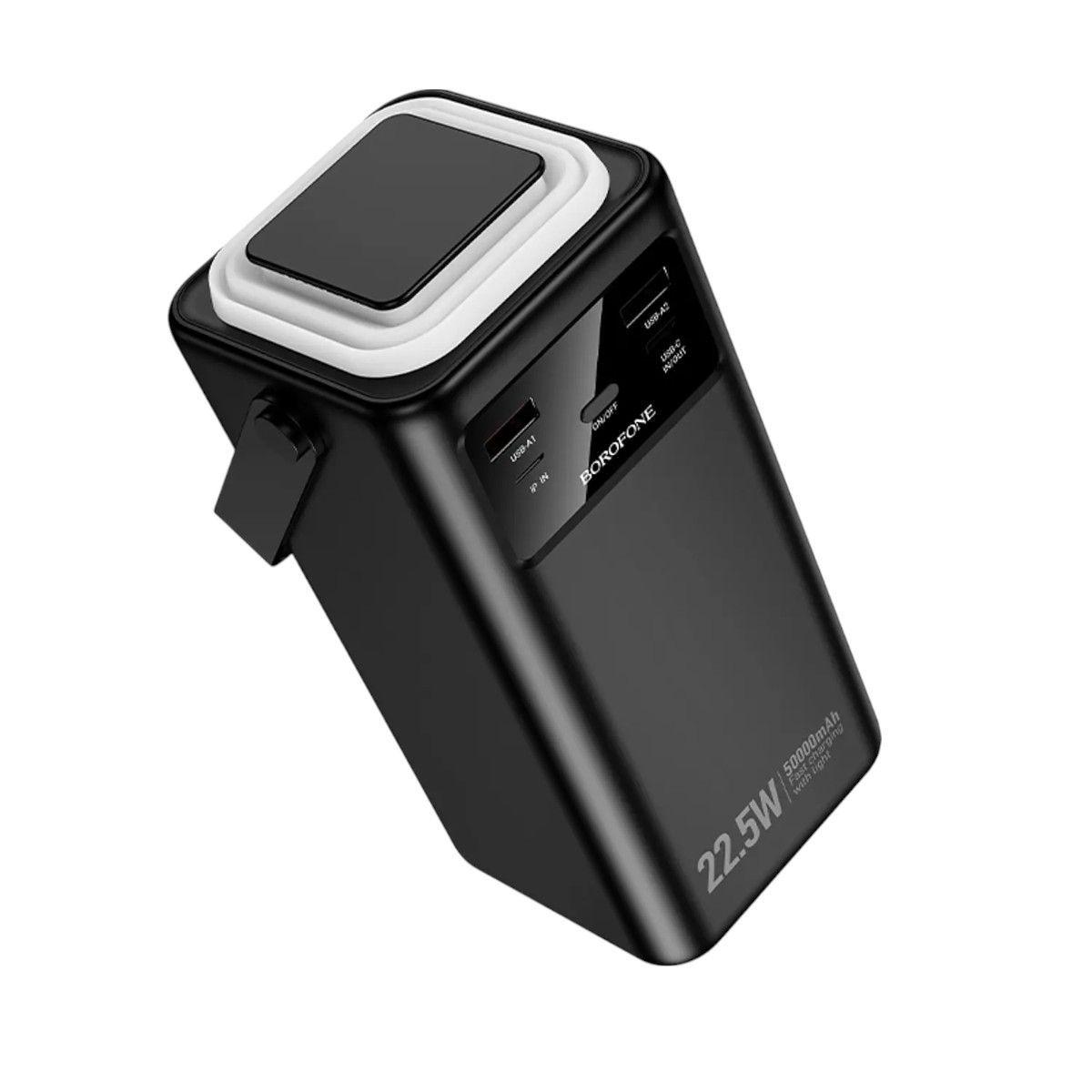 Powerbank Borofone BJ65A 50.000mAh Carga Rápida PD20W + QC3.0 con Cables-0