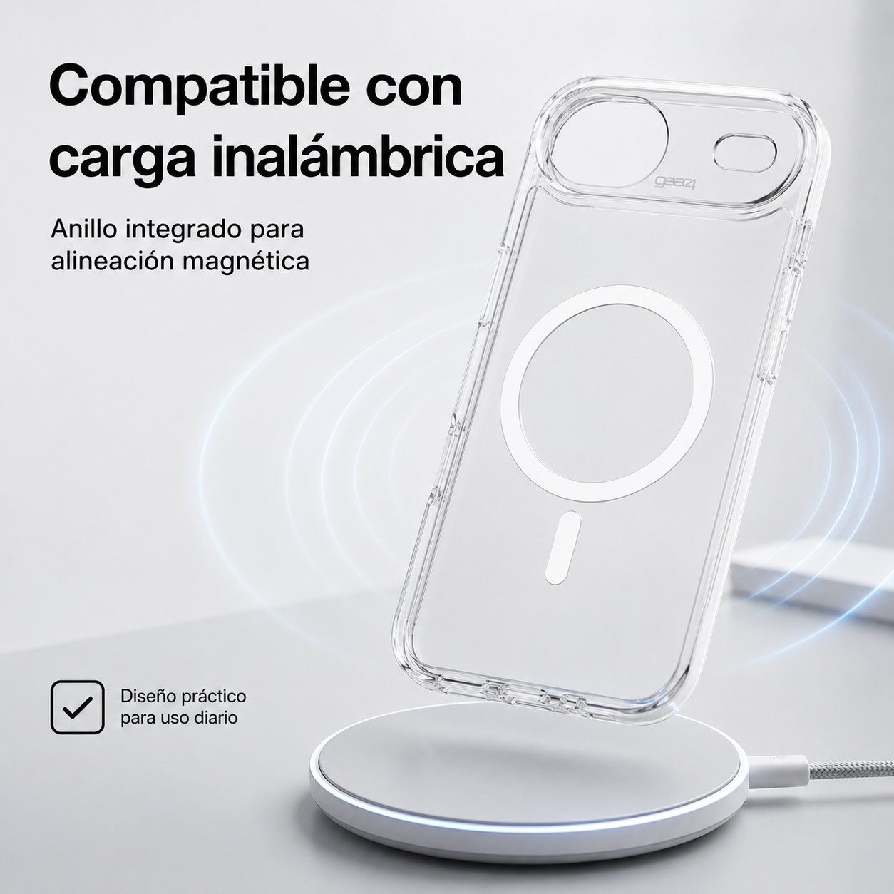 Carcasa Gear4 Crystal Palace Magsafe para iPhone 17 Air-4