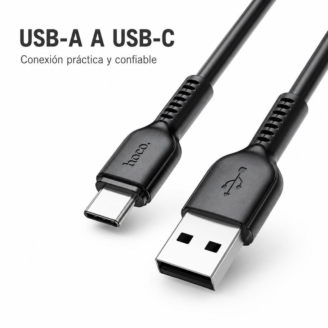 Cable Tipo C Hoco X20 2 Metros USB A Carga Rapida-4