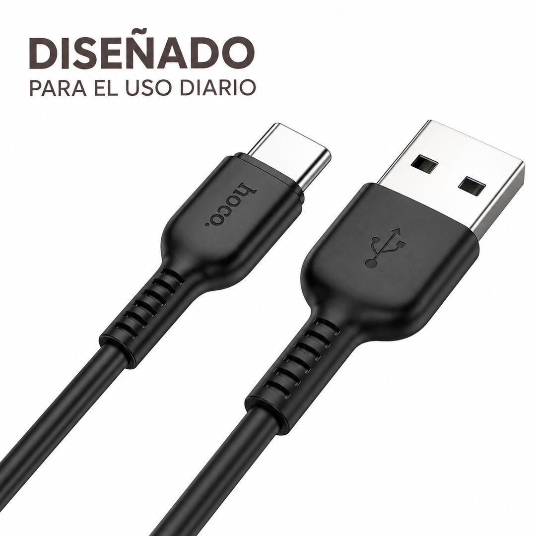 Cable Tipo C Hoco X20 2 Metros USB A Carga Rapida-8
