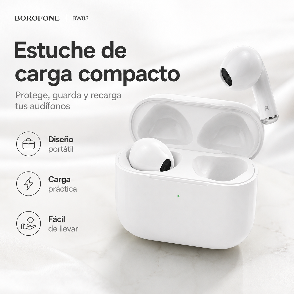 Aud fonos Inal mbricos Bluetooth 5 4 TWS Micr fono HD-5