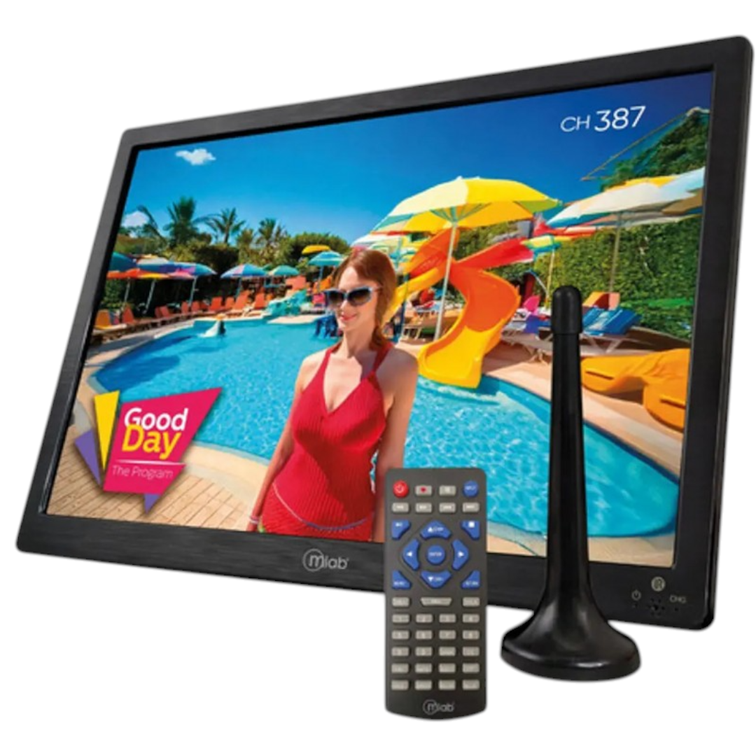 Televisor MLAB-TV14P Recargable para Auto o Camping-0