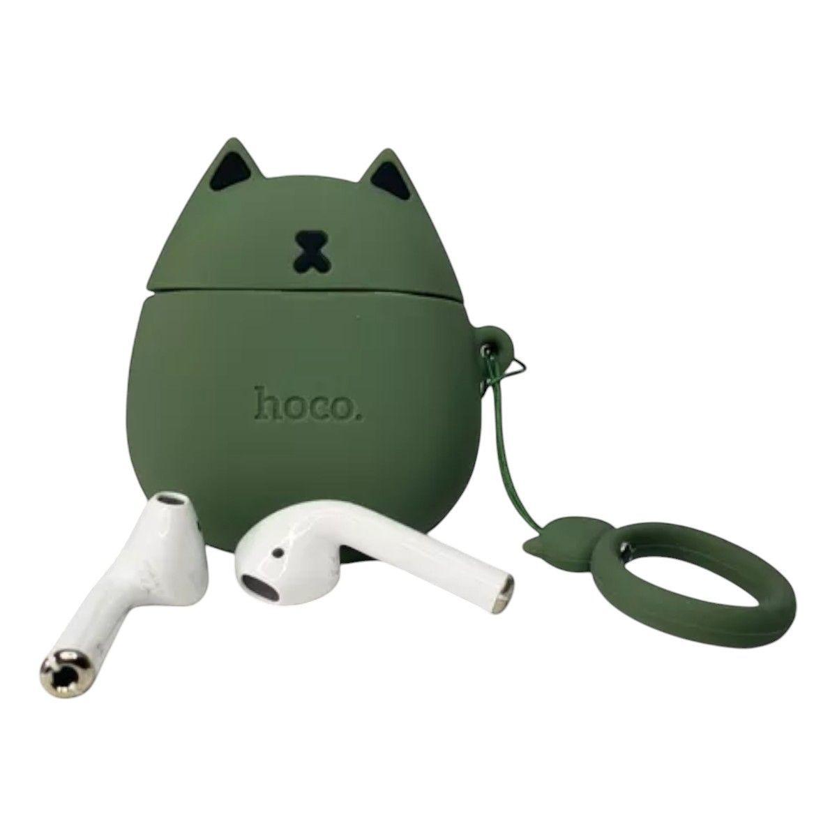 Audifonos Bluetooth Tws Hoco Ew45 Gato Compatible iPhone-0