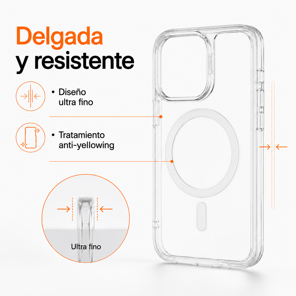 Carcasa Gear4 Crystal Palace Magsafe para iPhone 15 Pro Max-3