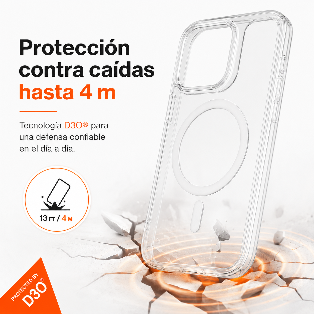 Carcasa Gear4 Crystal Palace Magsafe para iPhone 15 Pro Max-4