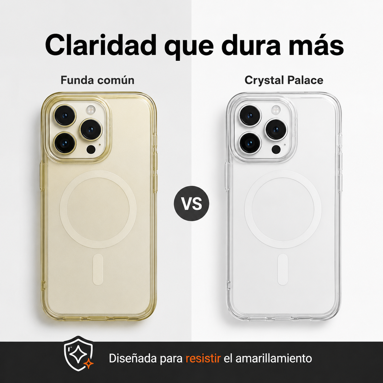 Carcasa Gear4 Crystal Palace Magsafe para iPhone 15 Pro Max-8