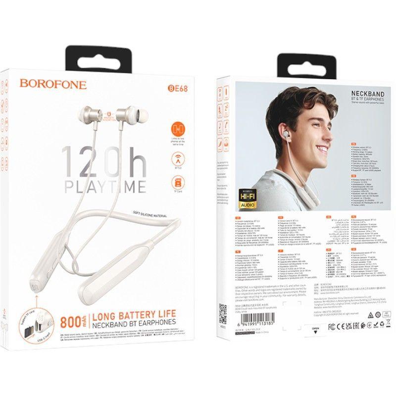 Audífonos Borofone BE68 Neckband Bluetooth 5.3-2