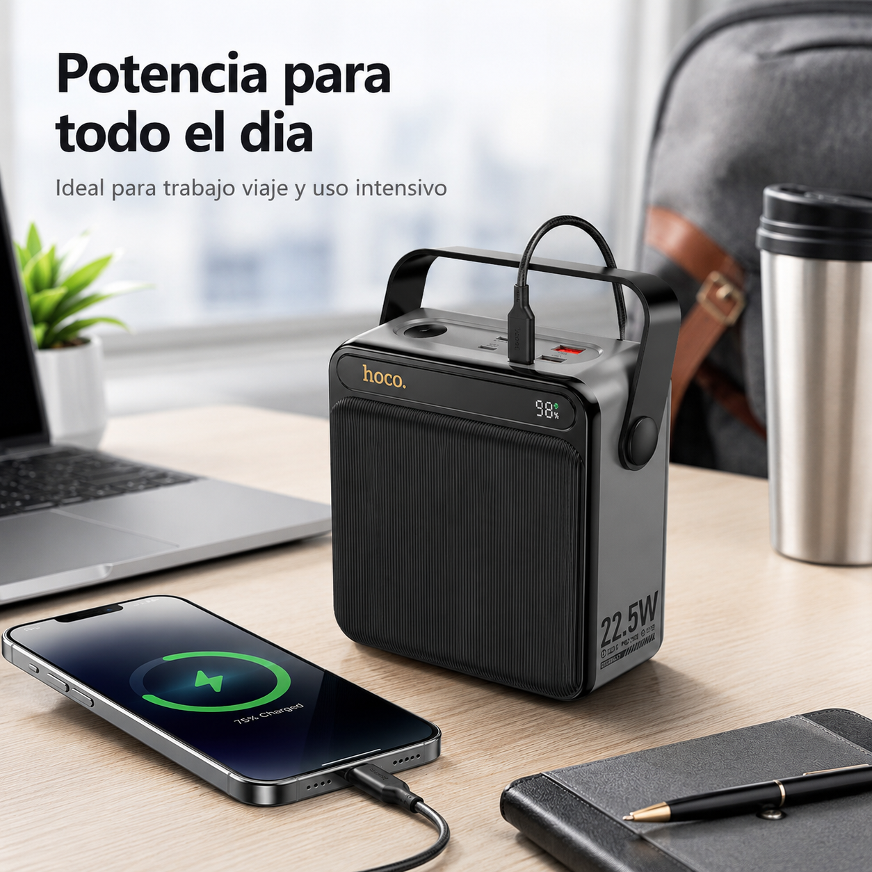 Power Bank Hoco J161 80000mah 22 5w Carga Rapida Inalambrica-8