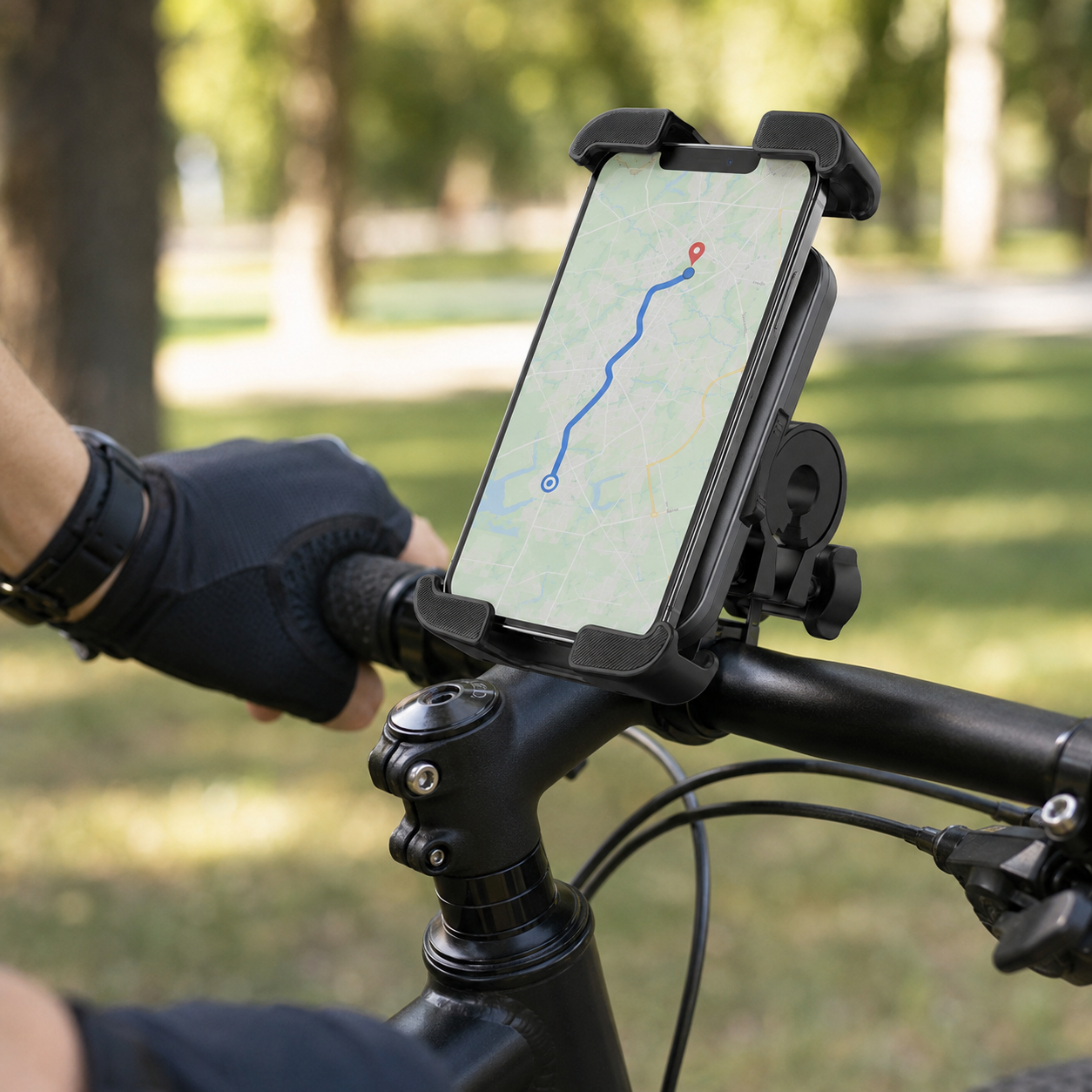 Soporte Celular Manubrio Moto Bicicleta Hoco H82-6