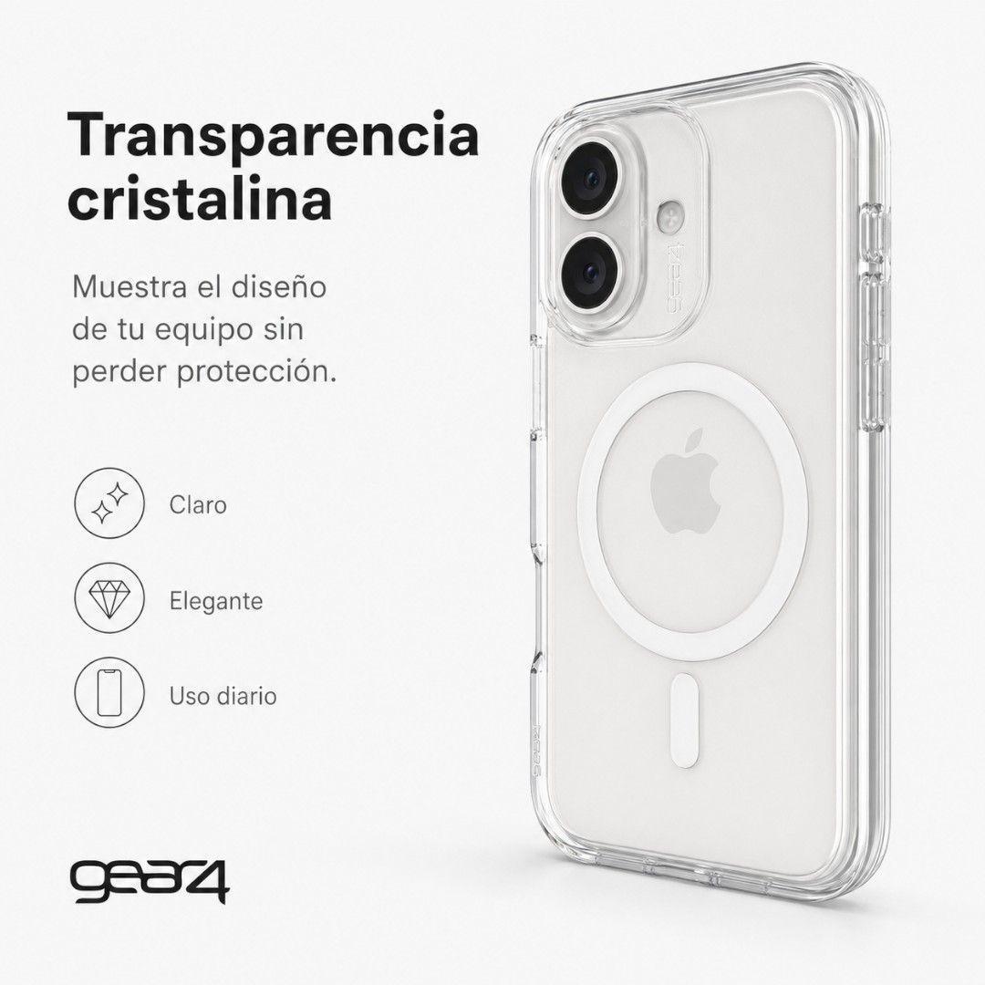 Carcasa Gear4 Crystal Palace Resistente para iPhone 17-2