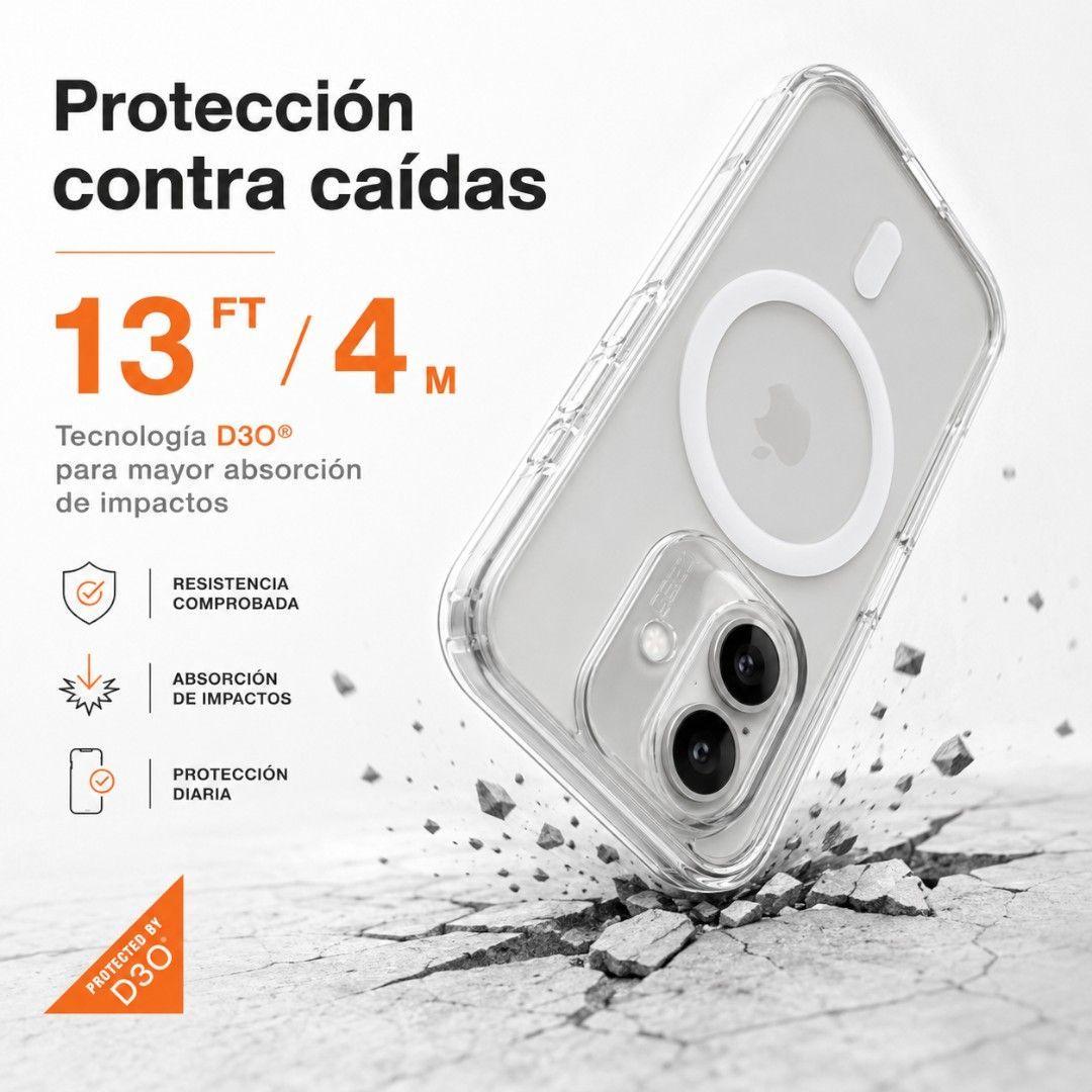 Carcasa Gear4 Crystal Palace Resistente para iPhone 17-3