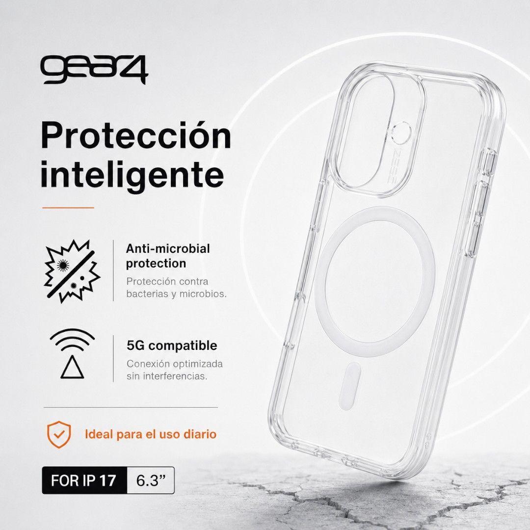 Carcasa Gear4 Crystal Palace Resistente para iPhone 17-7