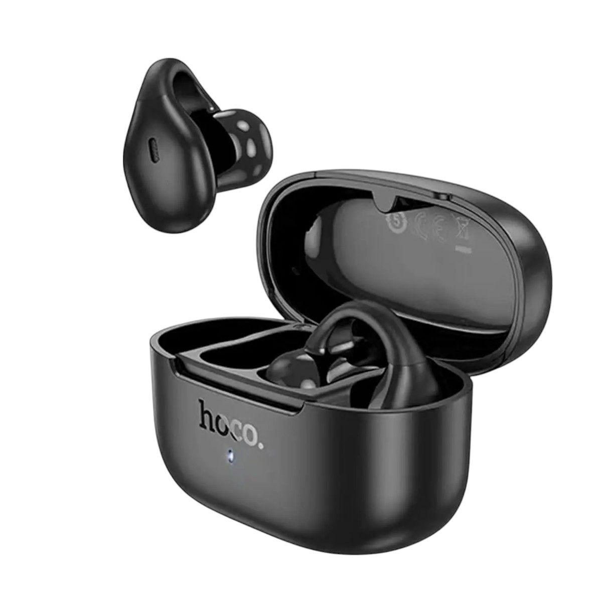 Audífonos TWS Hoco EA9 Clear Negro -2